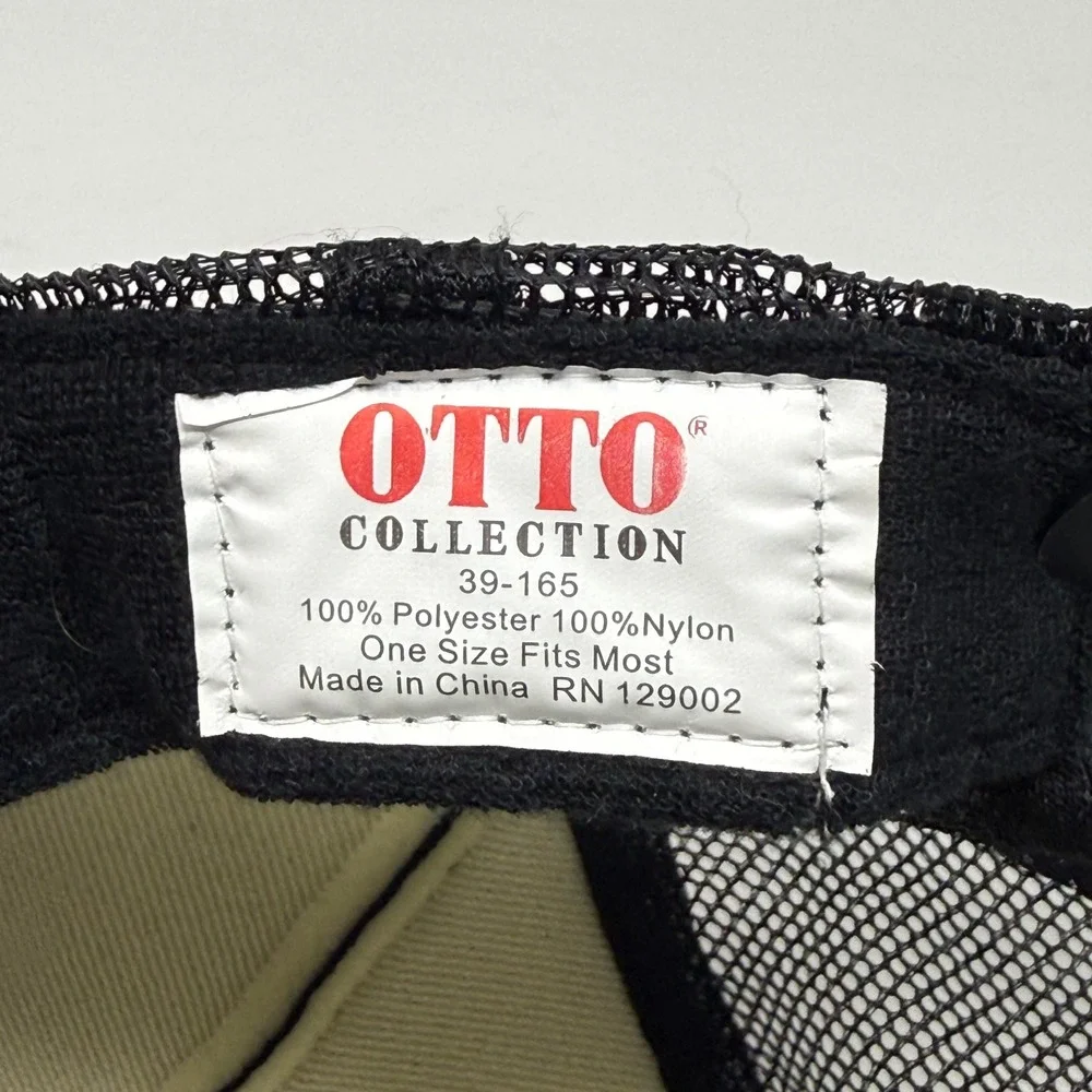 Skyline Tavern Portland Oregon Trucker Hat Black White Snapback Cap Otto OSFM